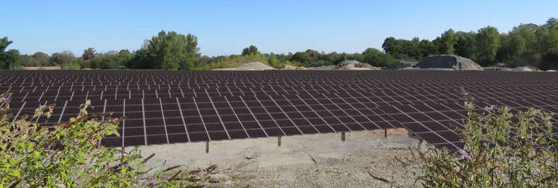 Le parc photovoltaïque de Micatoste se dessine près de l’A64