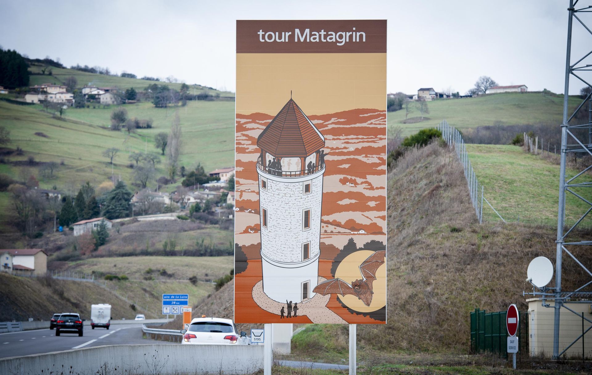 panneaux-marron-autoroute