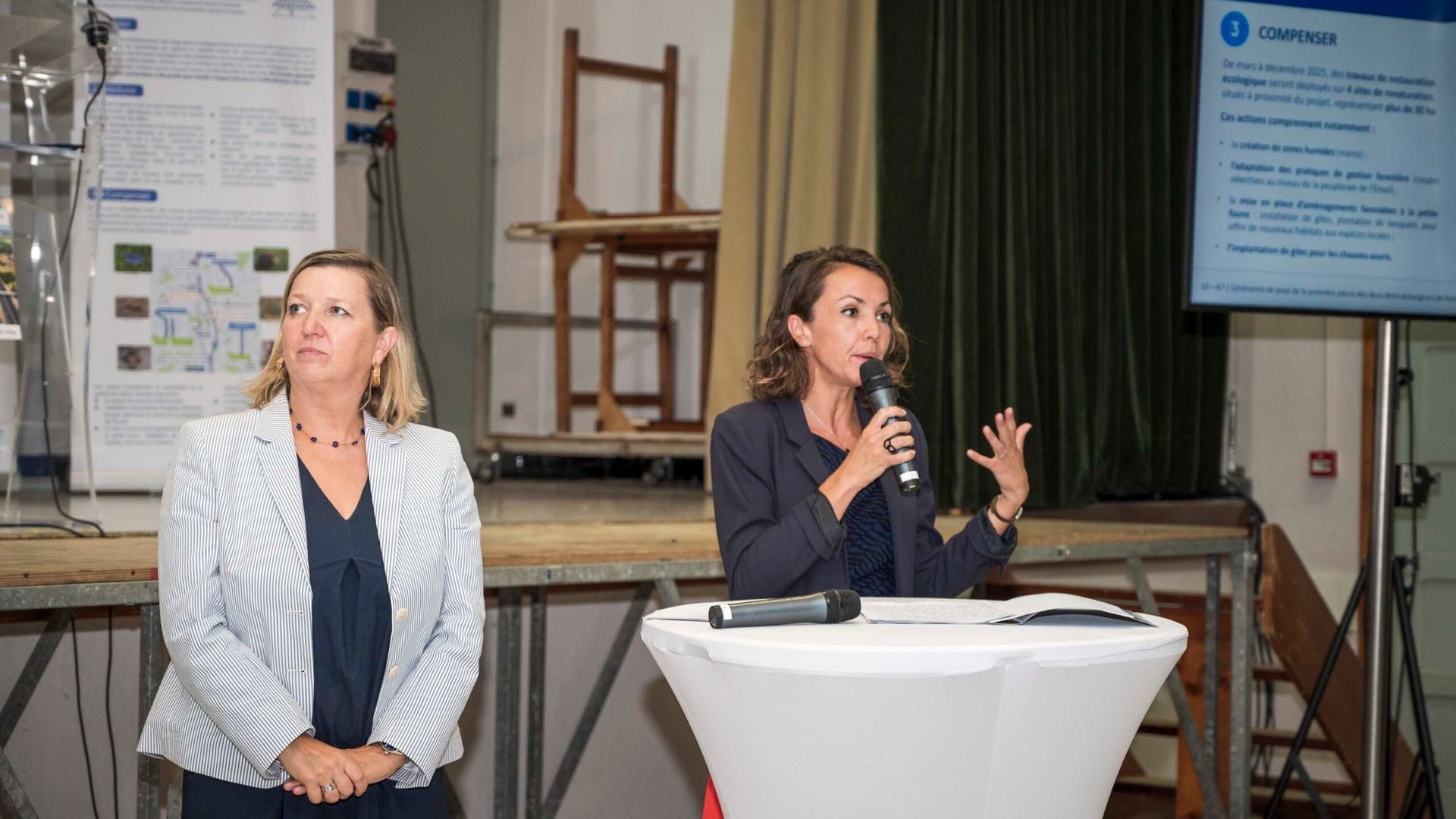 A7 Echangeur Drômardeche - photo première pierre