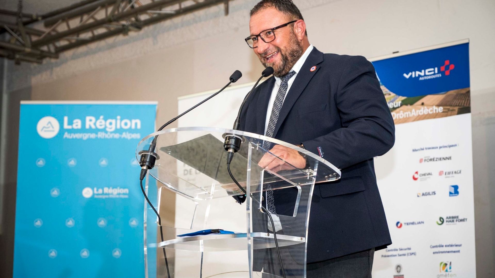 A7 Echangeur Drômardeche - photo première pierre