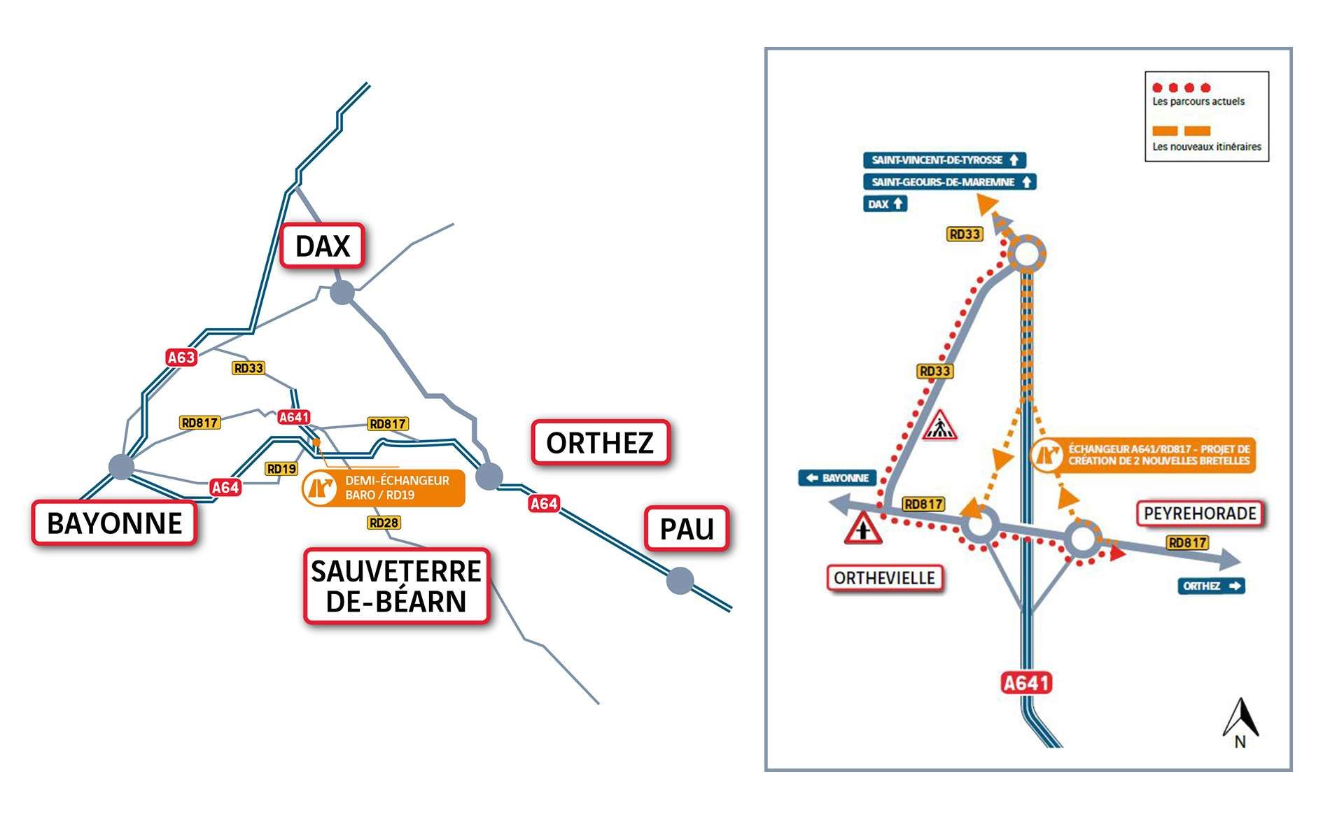 A641-plan de situation des travaux