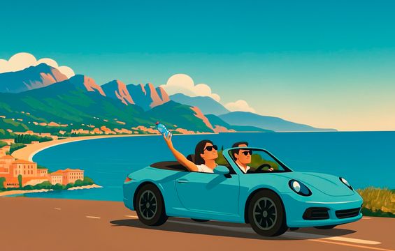 Voiture et déchets