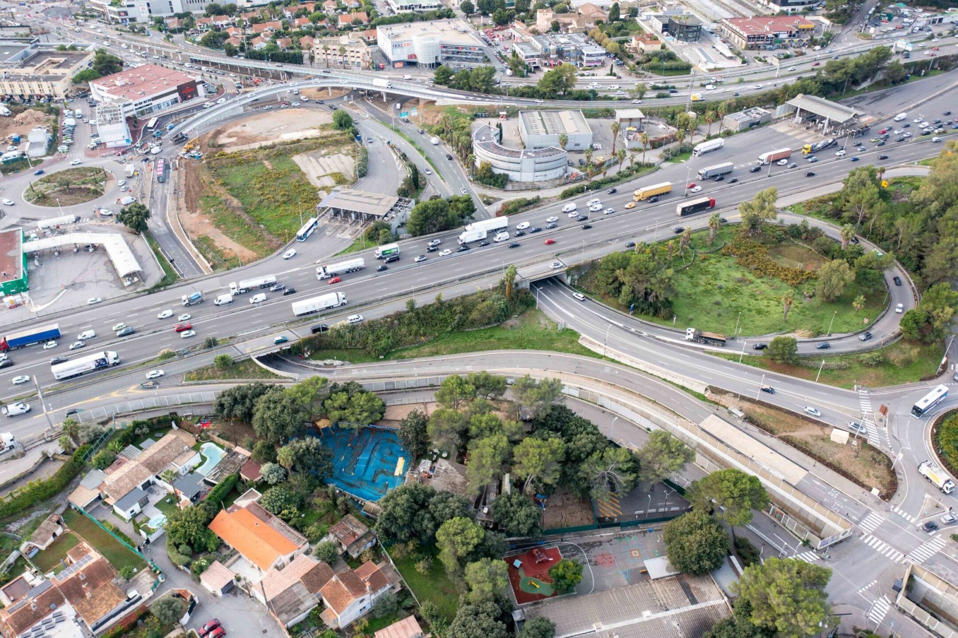 A8_Escota_chaussées entre Vidauban et Les Adrets