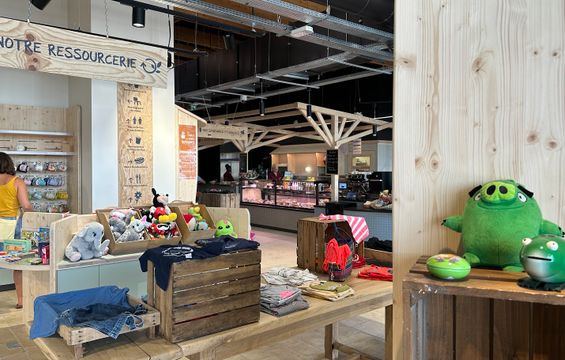 recyclerie a 19 aire des jardins du loiret