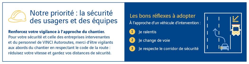 Notre priorité : la sécurité des usagers