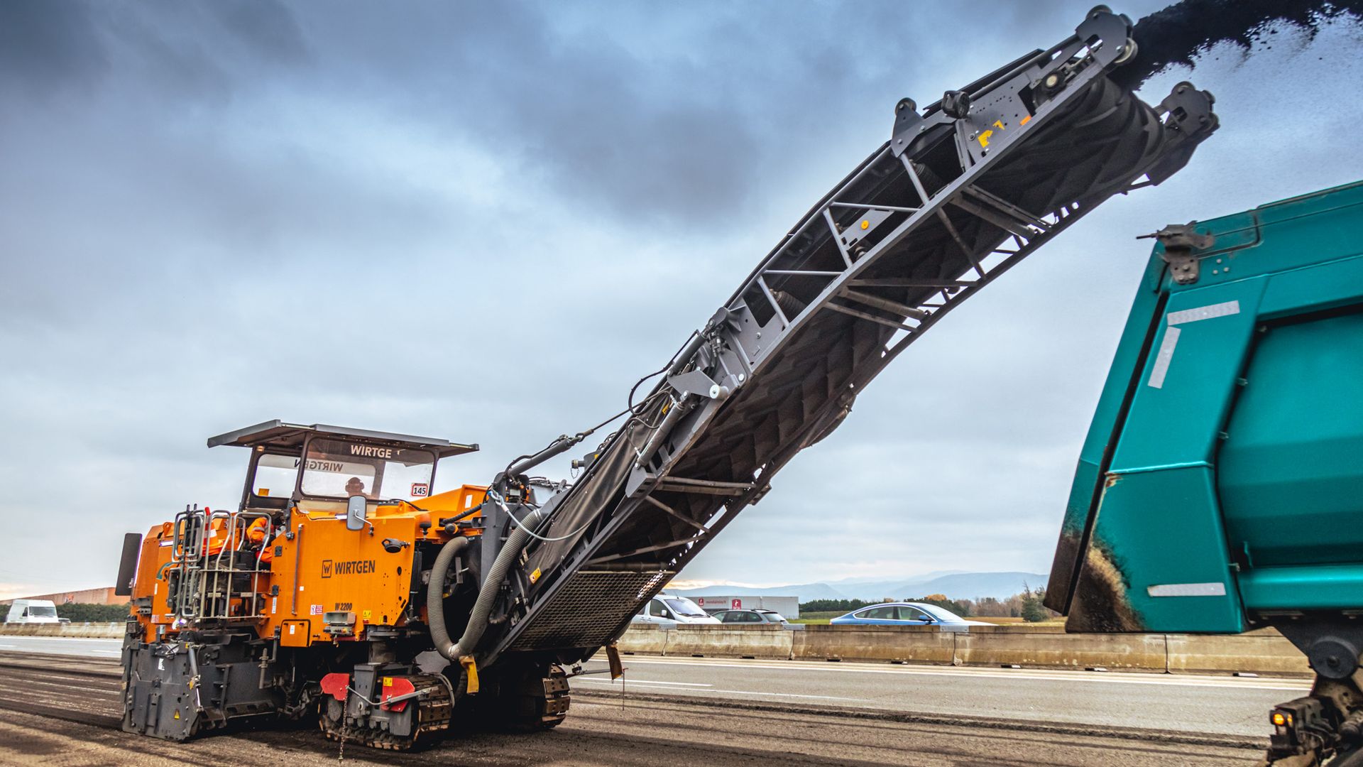 2-Rabotage, purge et décapage de la chaussée  (photo d'illustration)