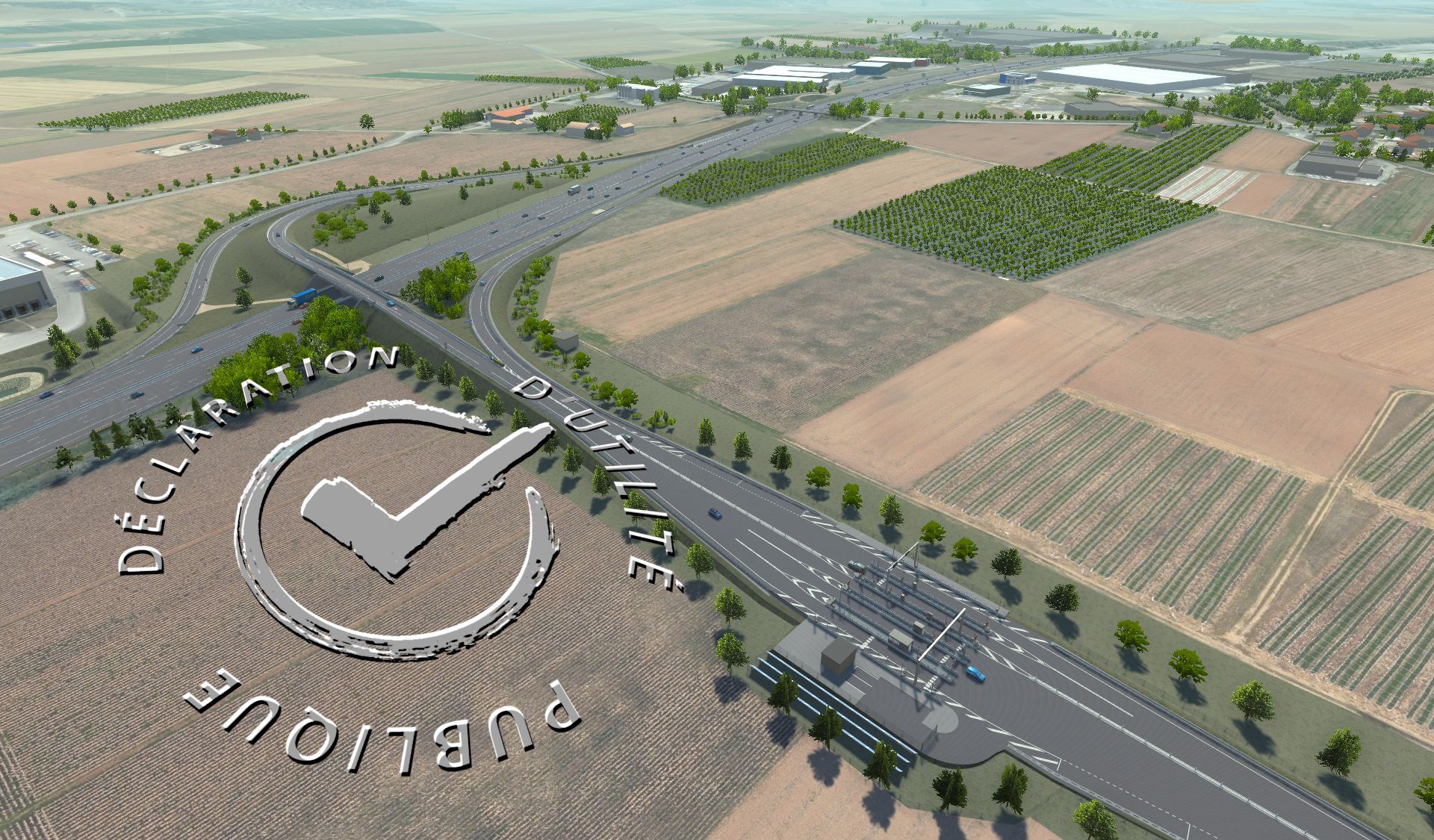 A7 Echangeur Drômardeche - projet d'utilité publique