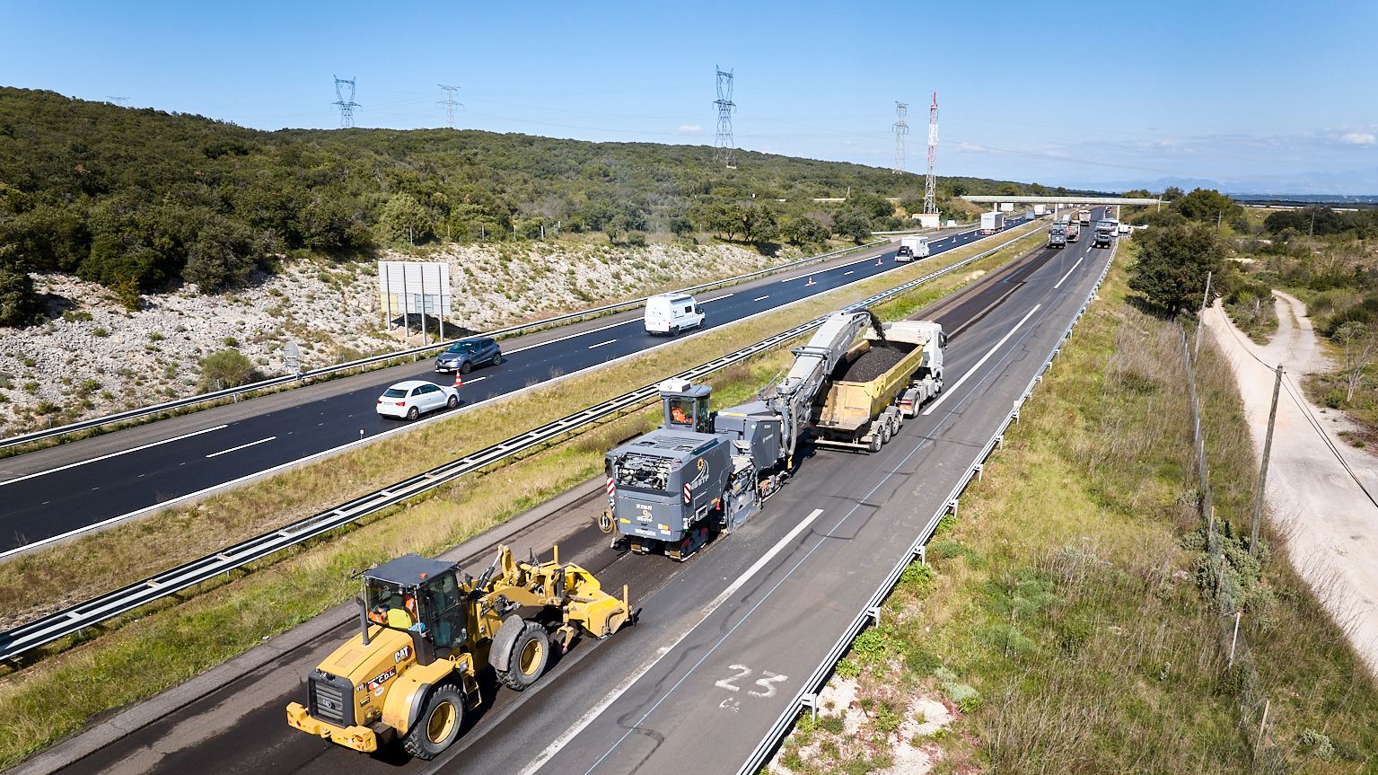 DOIE-A9-Travaux chaussées entre Remoulins et Orange Centre