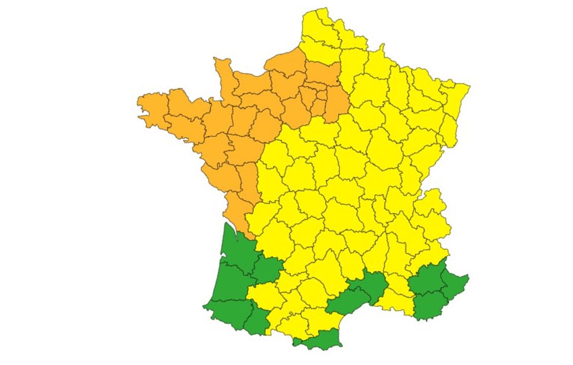 vigilance orange neige verglas 5 janvier 2026