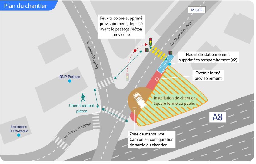 A8_Escota_Plan mur de soutènement Saint-Laurent-du-Var