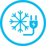 Borne de recharge pour camion frigo