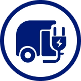 Borne pour véhicule long