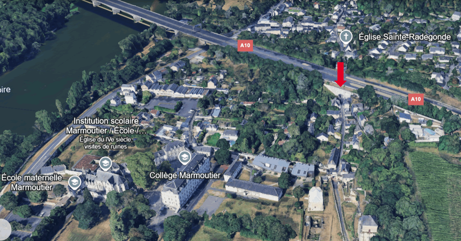 A10 Confortement de la voute de Saint-Gatien_plan