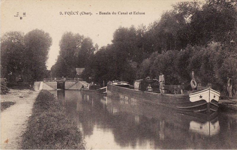 Canal de Berry, photo ancienne
