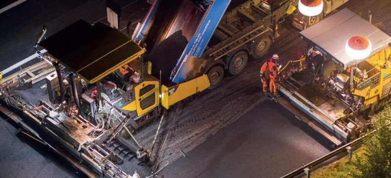 A81 – travaux d’entretien de la chaussée échangeur d’Evron