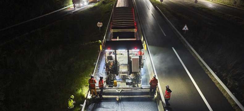 A9 : travaux de rénovation des chaussées 