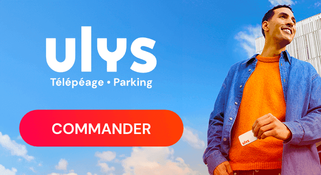 Bannière pour commander un badge Ulys télépéage parking