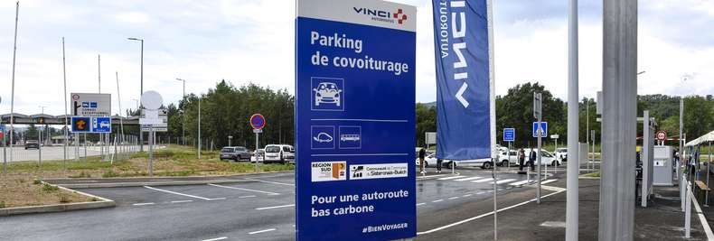 Autoroute A51 : ouverture du 50ème parking de covoiturage à Sisteron-Nord