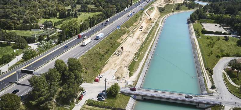 Autoroute A7 : fermeture de la bretelle d'entrée salon nord
