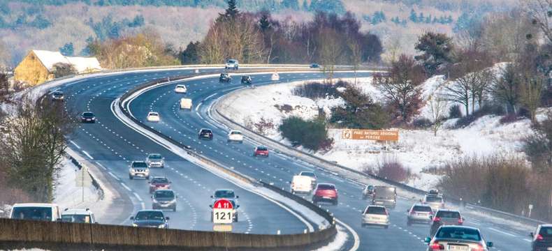 Week-end du Nouvel an : les prévisions de trafic de VINCI Autoroutes