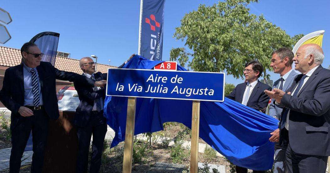 aire-scoperta-a8-inauguration-aire-via-julia-augusta